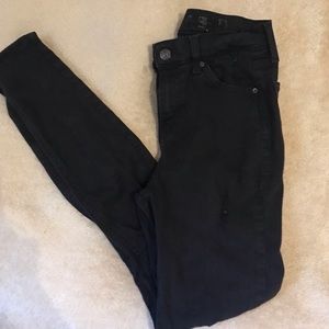 TOPSHOP With Holes JAMIE JEANS